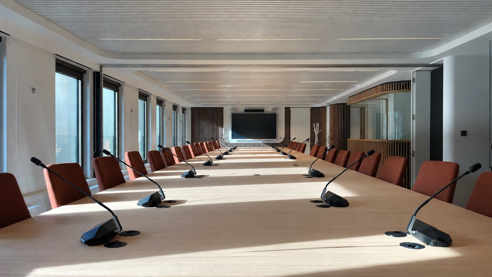 Salle de réunion intégrée